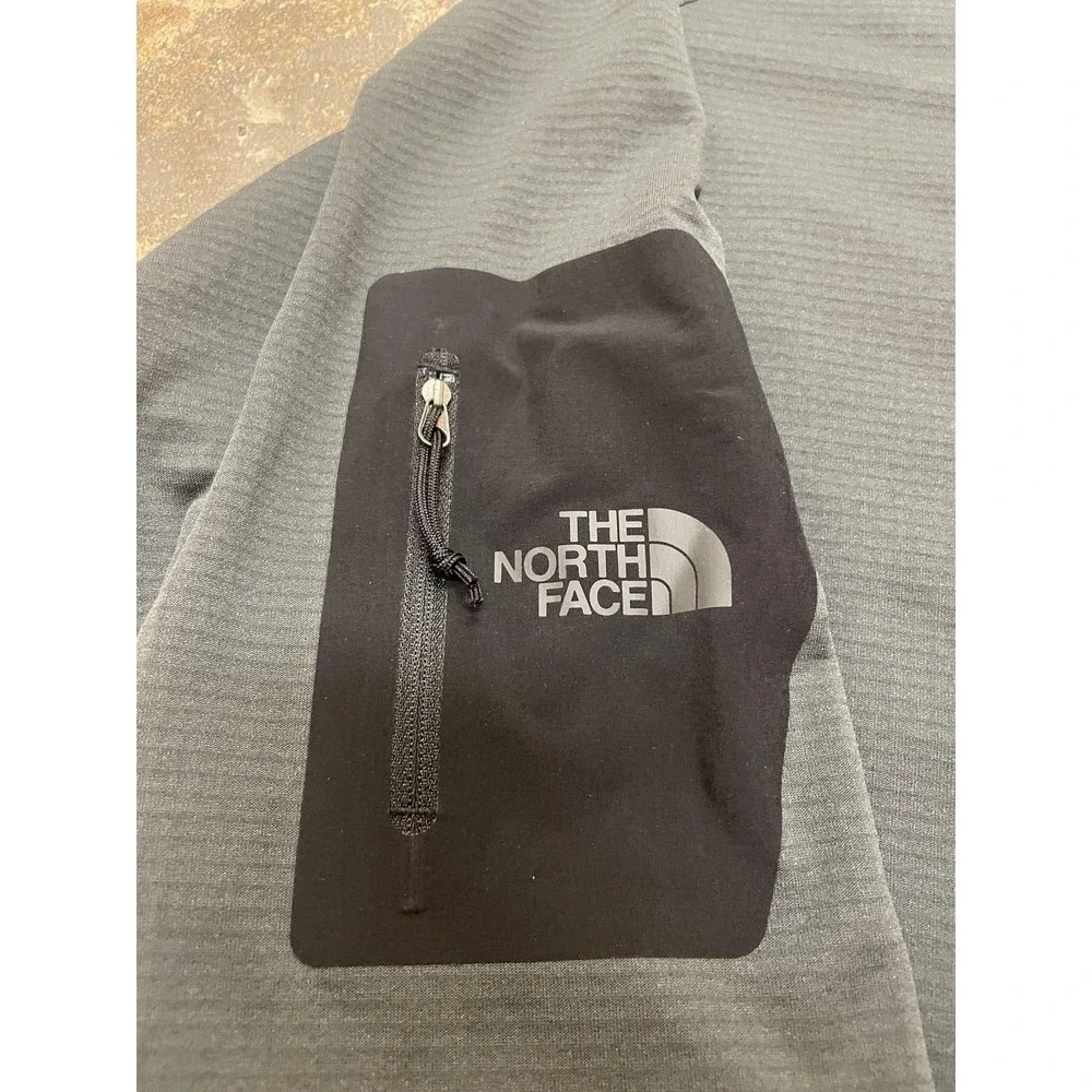 The North Face Jacket Mens‎ Medium Gray Apex TNF MNT Peaks FZ Softshell